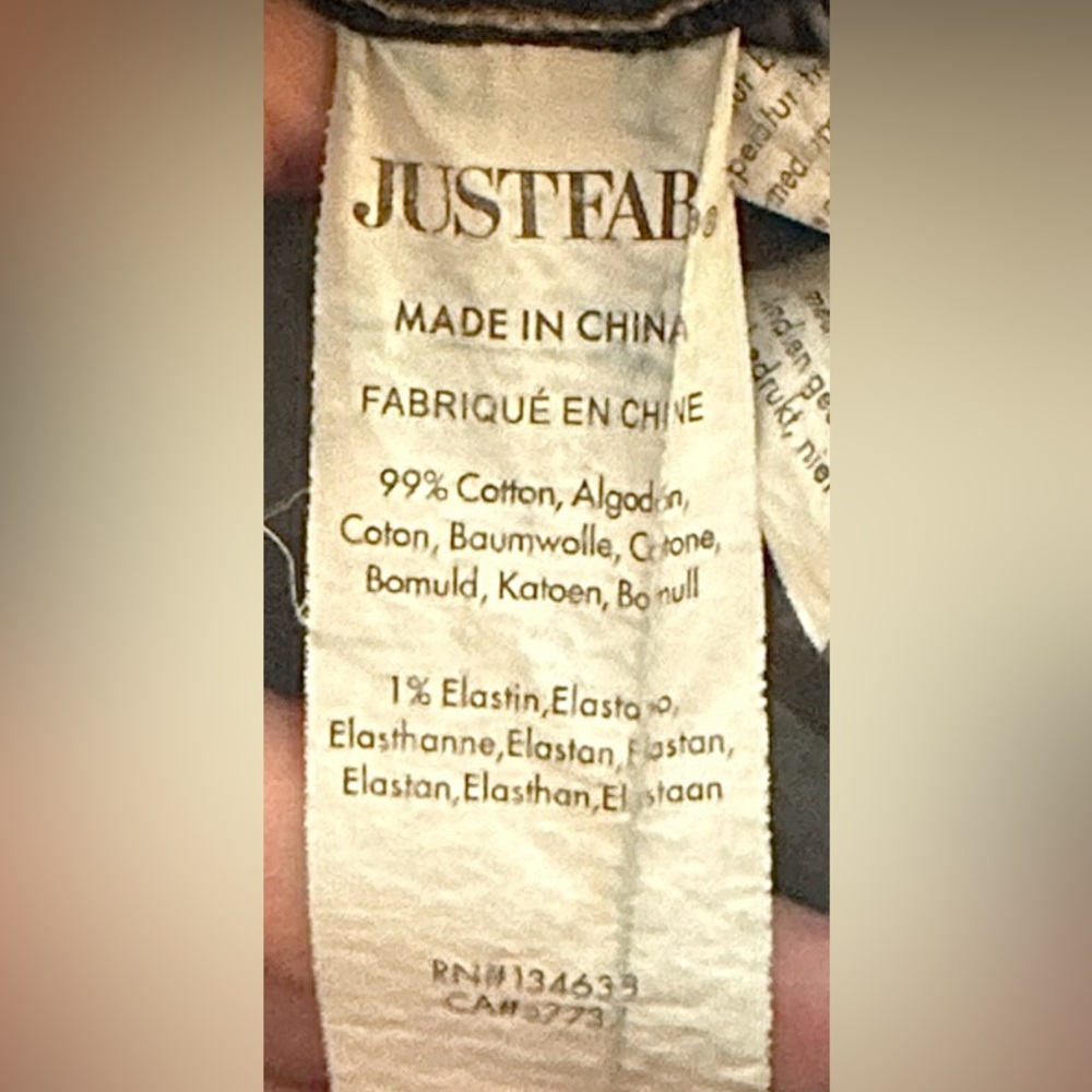 JustFab Dark Blue Jean Shorts - Picture 7 of 7